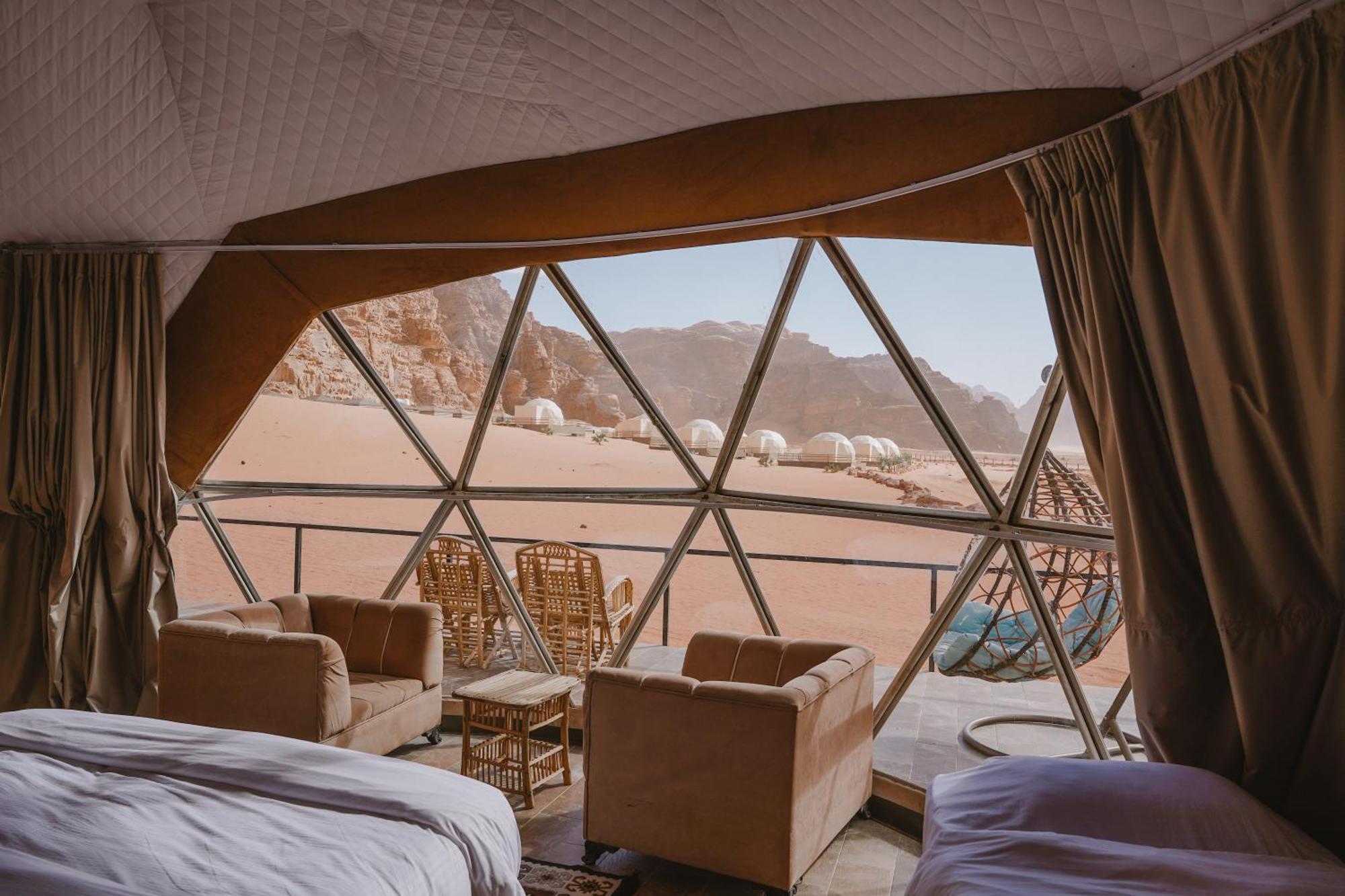 Hotel Hasan Zawaideh Camp Wadi Rum Exterior foto
